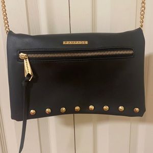 Rampage, black crossbody purse